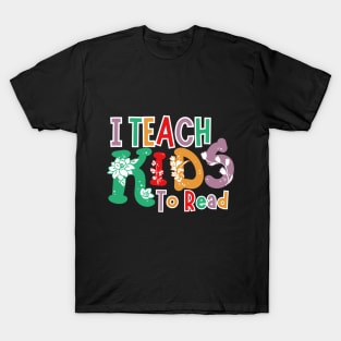 Fun for teaching children to read for teachers and Parents T-Shirt